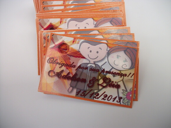 Tags Personalizados para Casamento