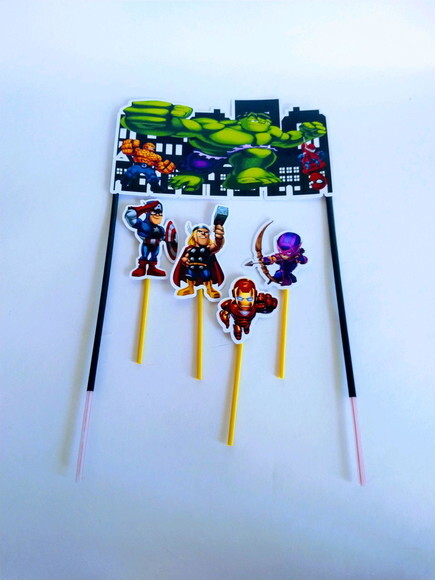 Topo de Bolo os Vingadores