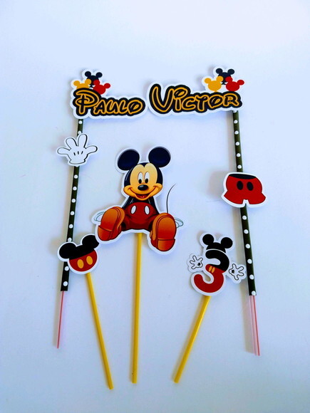 Topo de Bolo Personalizado
