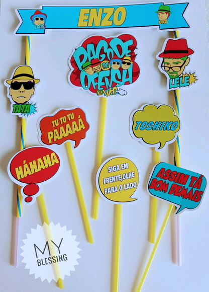 Topo de Bolo Personalizado Pagode sem Ofensa