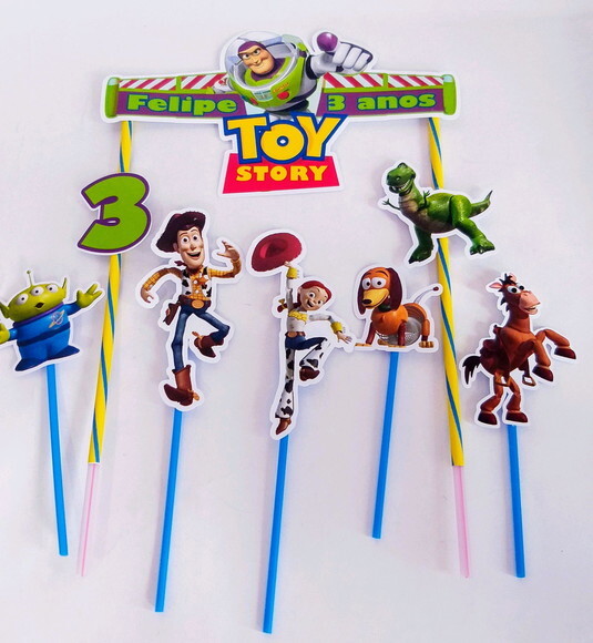 Topo de Bolo Toy Story