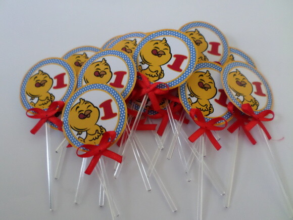 Topper da Galinha Pintadinha