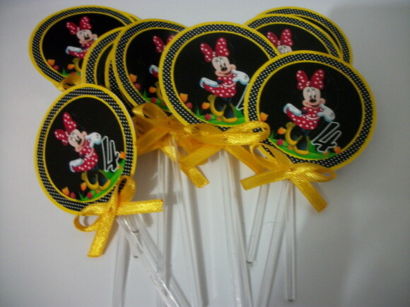Topper Personalizado da Minnie