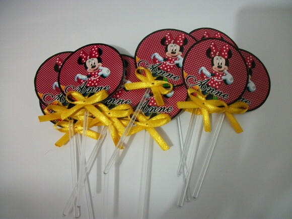 Topper Personalizado da Minnie