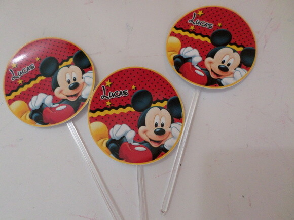 Topper Personalizado do Mickey