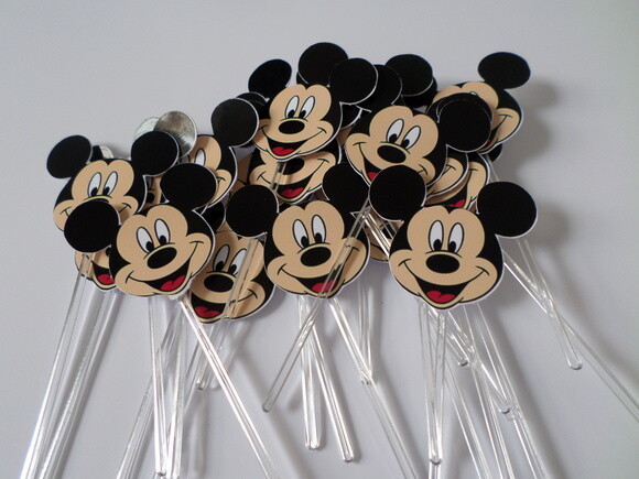 Topper Personalizado Minie e Mickey