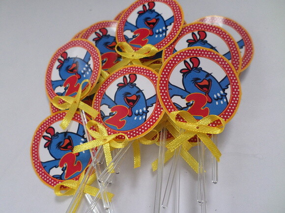 Topper Personalizado Galinha Pintadinha