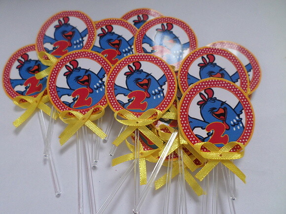 Topper Personalizado Galinha Pintadinha