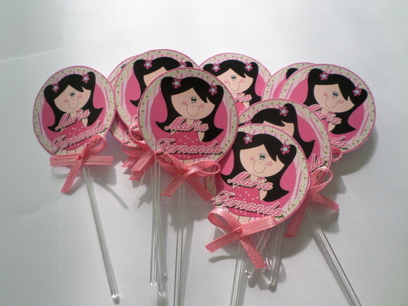 toppers boneca de pano