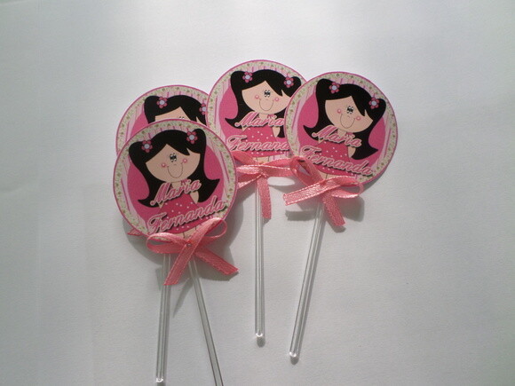toppers boneca de pano