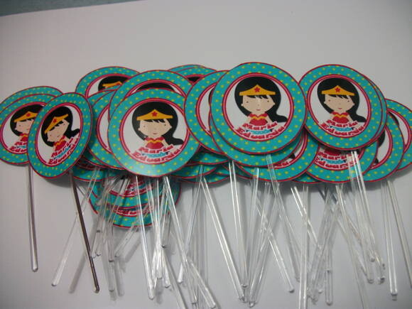 Toppers Cupcakes Personalizados