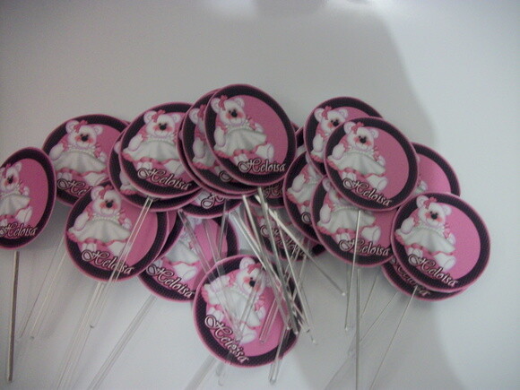 Toppers Cupcakes Personalizados