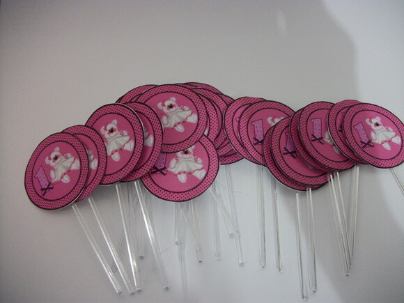 Toppers Cupcakes Personalizados