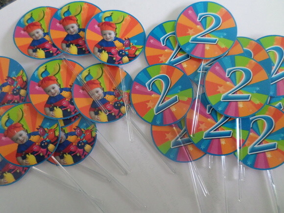 Toppers personalizados backyardigans