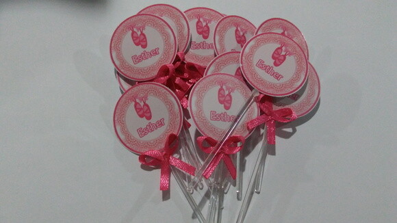 Toppers Personalizados bailarina