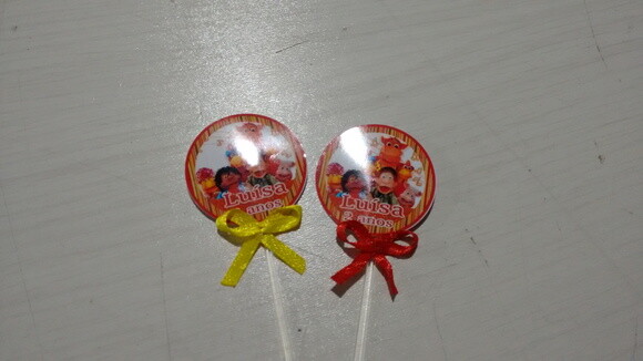 Toppers Personalizados cocorico