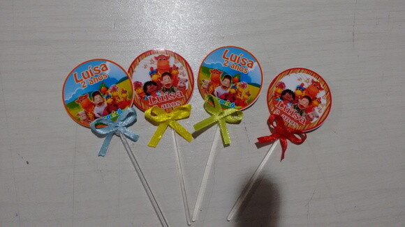 Toppers Personalizados cocorico