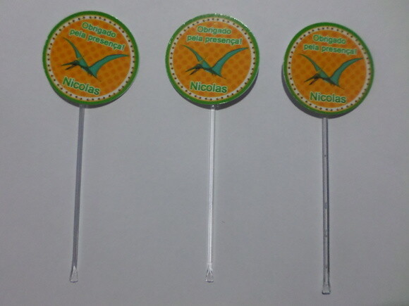 Toppers Personalizados dinossauros