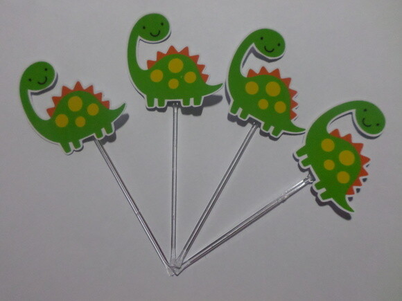 Toppers Personalizados dinossauros