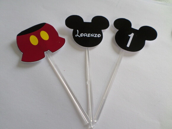 Toppers Personalizados do Mickey