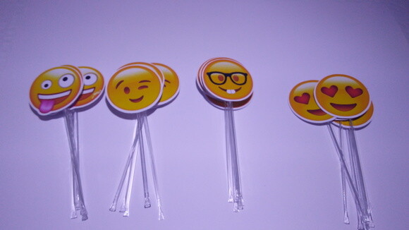 Toppers Personalizados Emoji