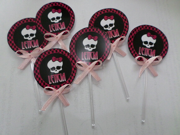 Toppers Personalizados monster high