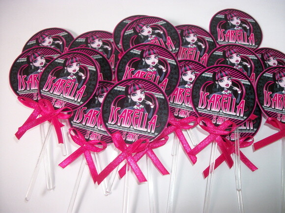 Toppers Personalizados Monster High