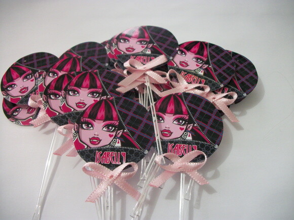 Toppers Personalizados Monster High
