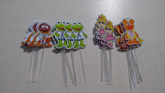 Toppers Personalizados os muppets