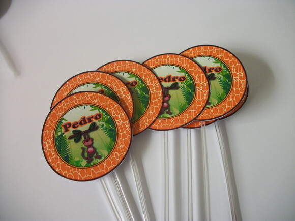Toppers Personalizados Safari