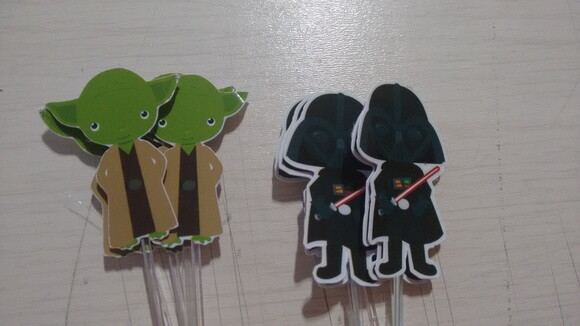 Toppers Personalizados star wars