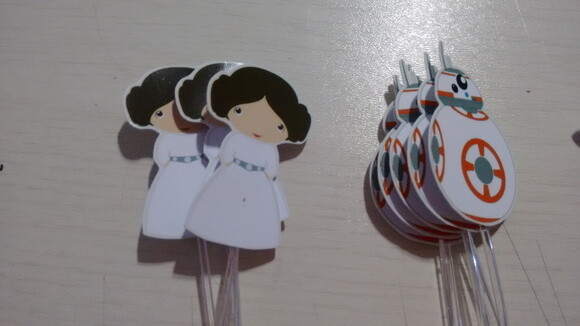 Toppers Personalizados star wars