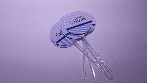 Toppers Personalizados Ursinho