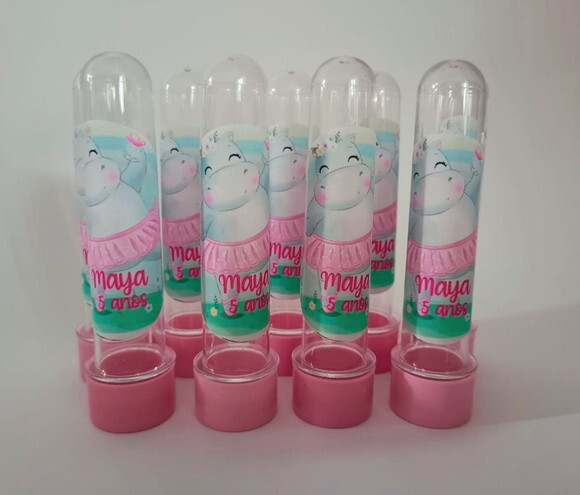 Tubet Personalizado Hipopótamo Rosa