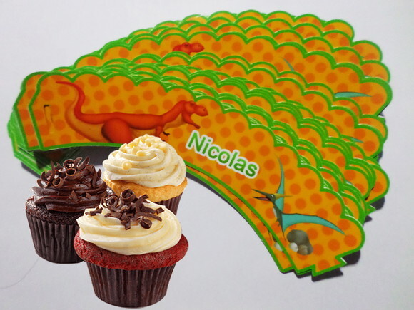 Wrappers Personalizados Dinossauros
