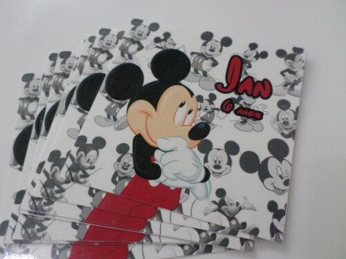 Adesivo para Caixa mdf Mickey