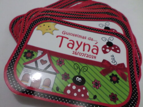 Adesivo Personalizado para Marmitinha