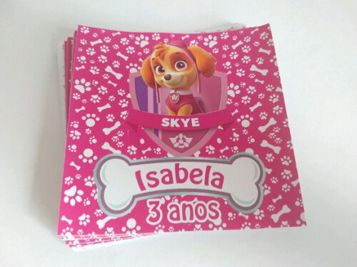 Adesivo para sacola Personalizada