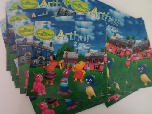 Adesivos para caixa mdf backyardigans