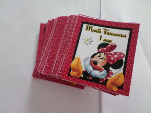 Adesivos para Caixa mdf Minie