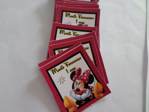 Adesivos para Caixa mdf Minie