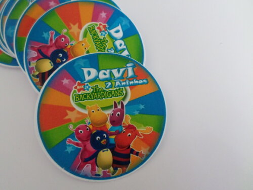 Adesivos Para Latinha backyardigans