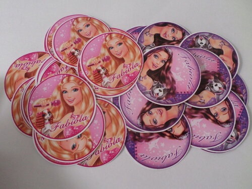 Adesivos Para Latinha DA BARBIE