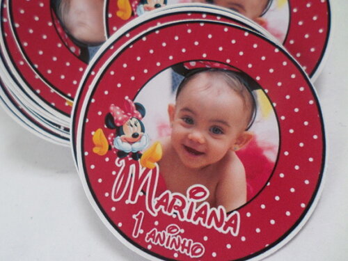 Adesivos  Para Latinha Da Minie