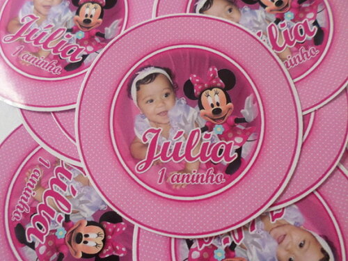 Adesivos  Para Latinha Da Minie