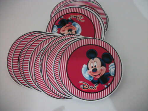 Adesivos  Para Latinha Mickey