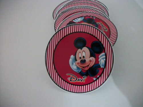 Adesivos  Para Latinha Mickey