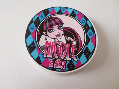 Adesivos Para Latinha monster high