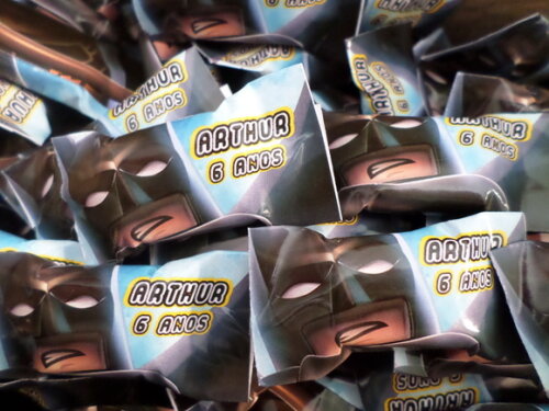 bala personalizada batman