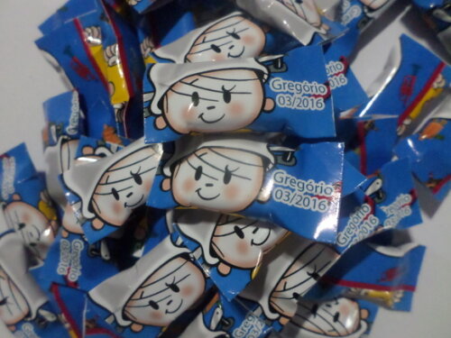 Bala Personalizada menino maluquinho